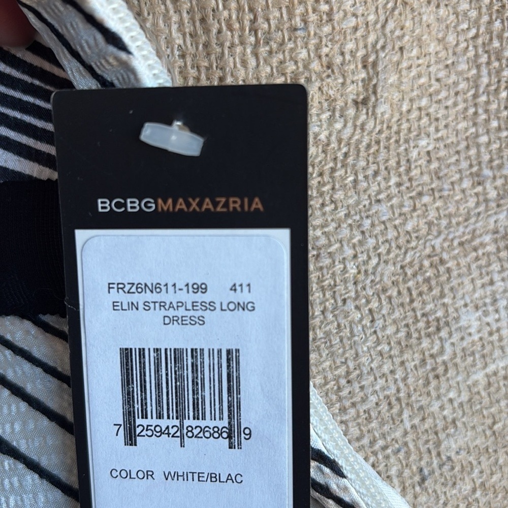 BCBGMaxAzria Elin Strapless Dress Size 2 NEW - Picture 5 of 7